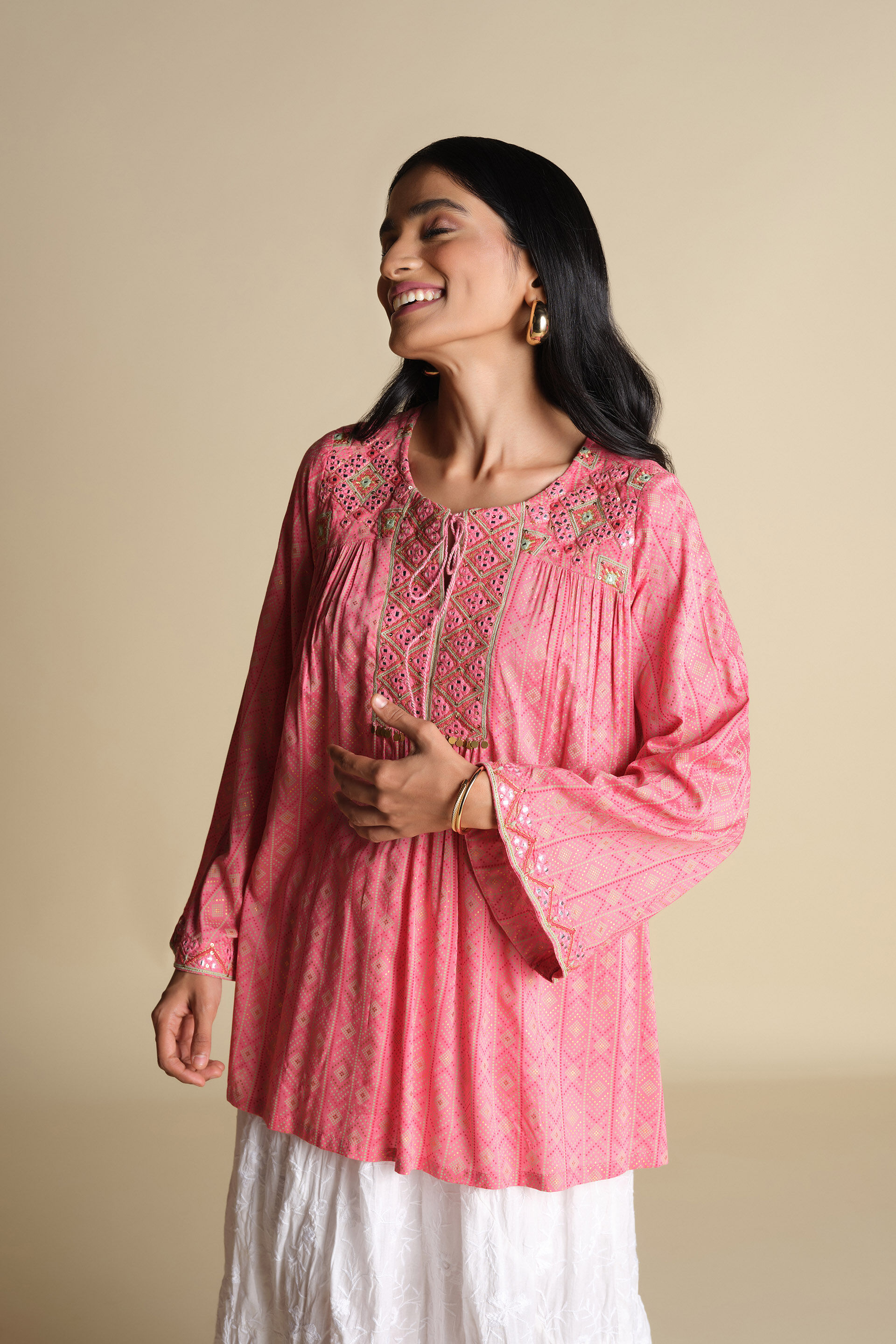 The Ice Gola Top, Pink, image 4